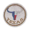 Texas Proud Stepping Stone - Texas Longhorn Flag > Handcrafted Home Decor