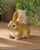 Colorful Rabbit Sculpture - Vibrant Bunny Figurine for Home Decor