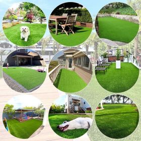 Artificial Grass Turf Lawn - 39in x 394in(103 Square FT) Indoor Outdoor Garden Lawn Landscape Synthetic Grass Mat